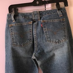 Levi's too super low 520 jeans